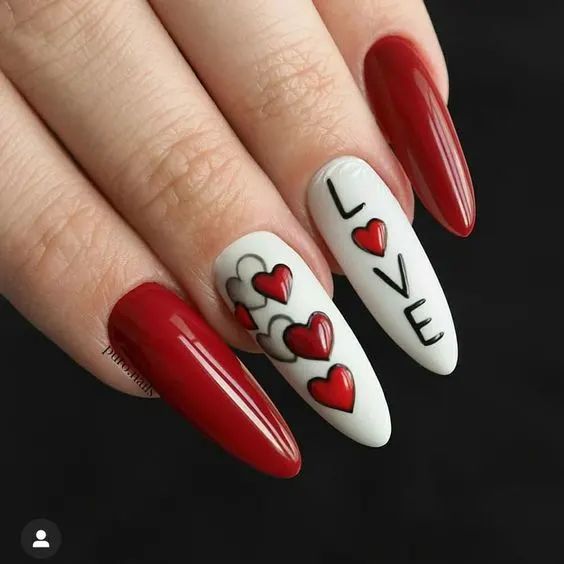 Valentine Nail Ideas