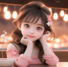 cute cartoon girl images for whatsapp dp2