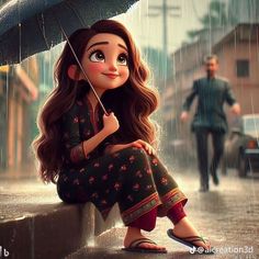 cute cartoon girl images for whatsapp dp7